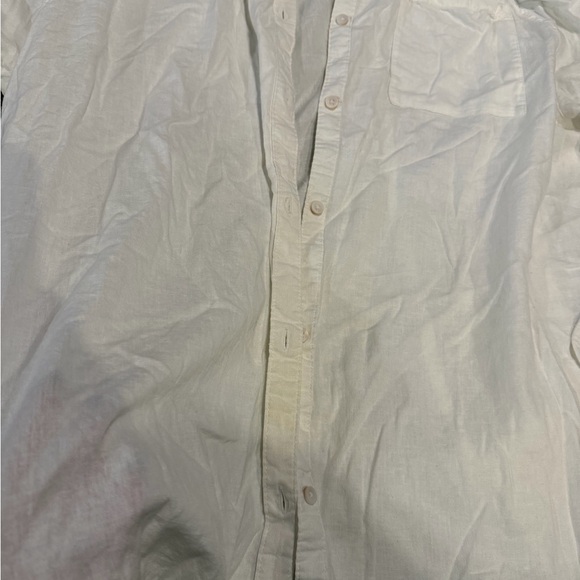 EUC Aerie medium thin White Casual Shirt button dress shirt - Picture 2 of 6